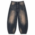 Mud Wash Wide Leg Jeans