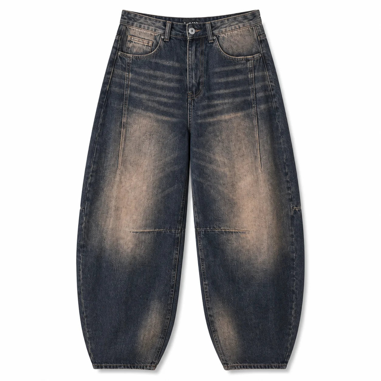 Mud Wash Wide Leg Jeans