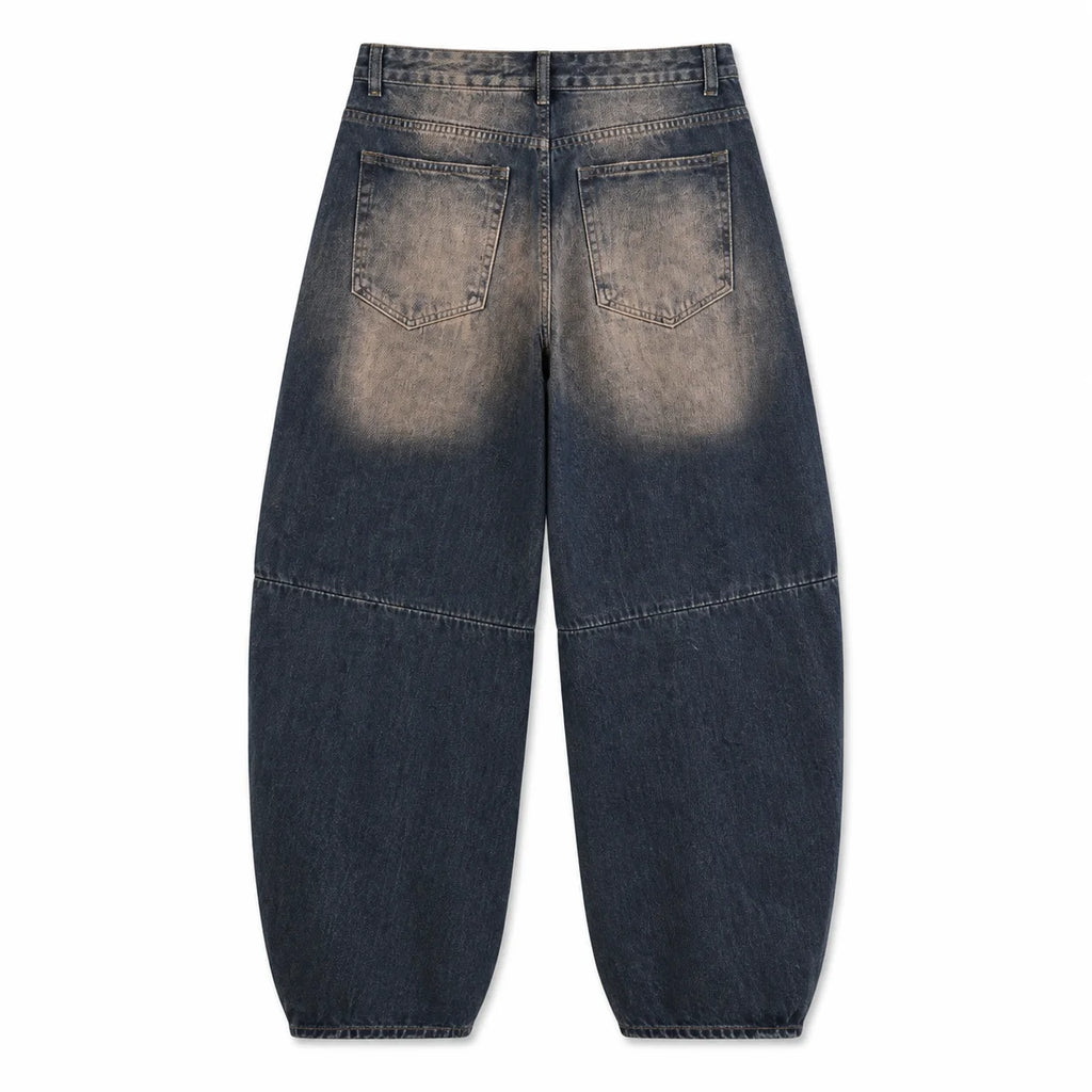 Mud Wash Wide Leg Jeans