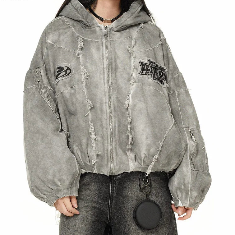 Y2K Retro Cotton Jacket