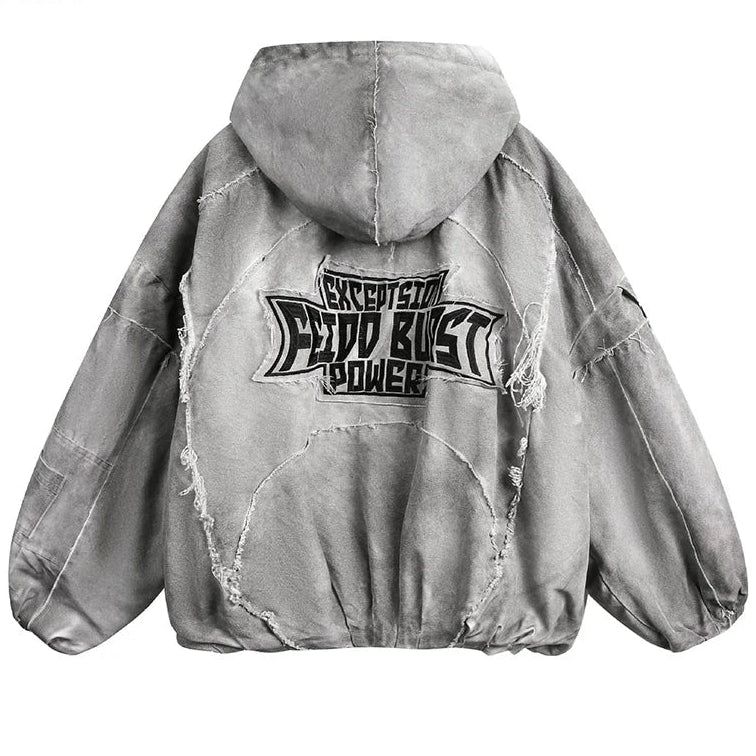 Y2K Retro Cotton Jacket