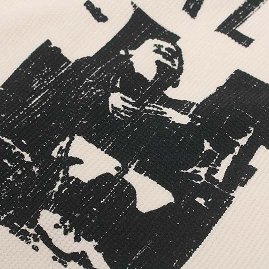 Y2K Oversized Long Sleeve Tee