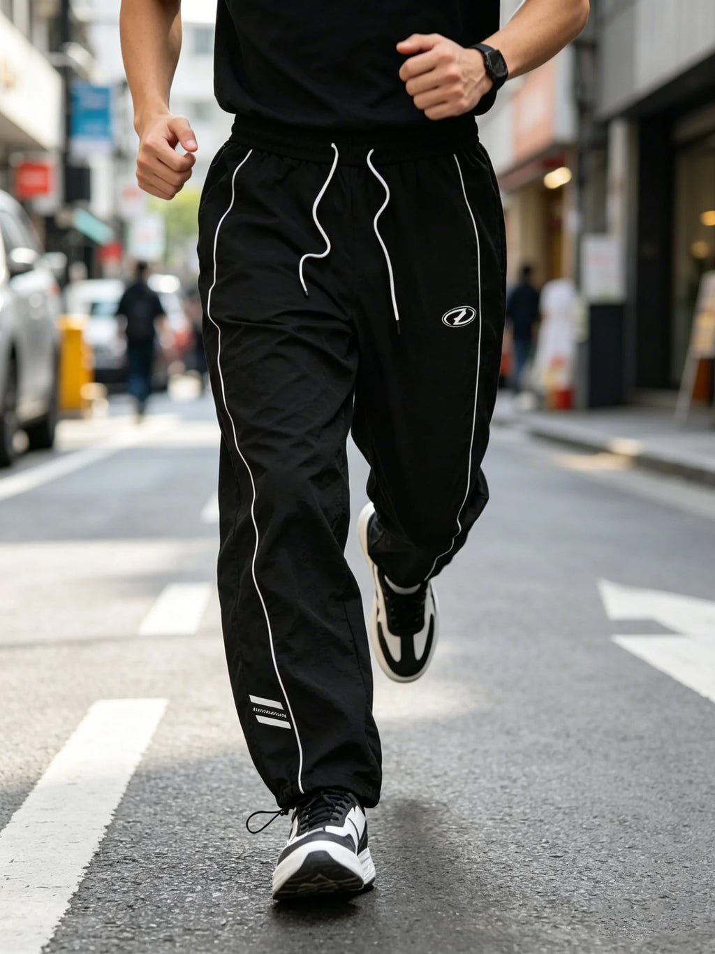Striped Quick-Dry Joggers