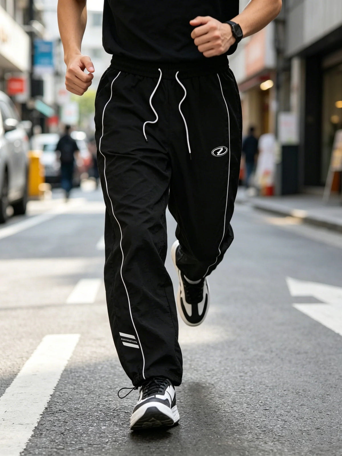Striped Quick-Dry Joggers