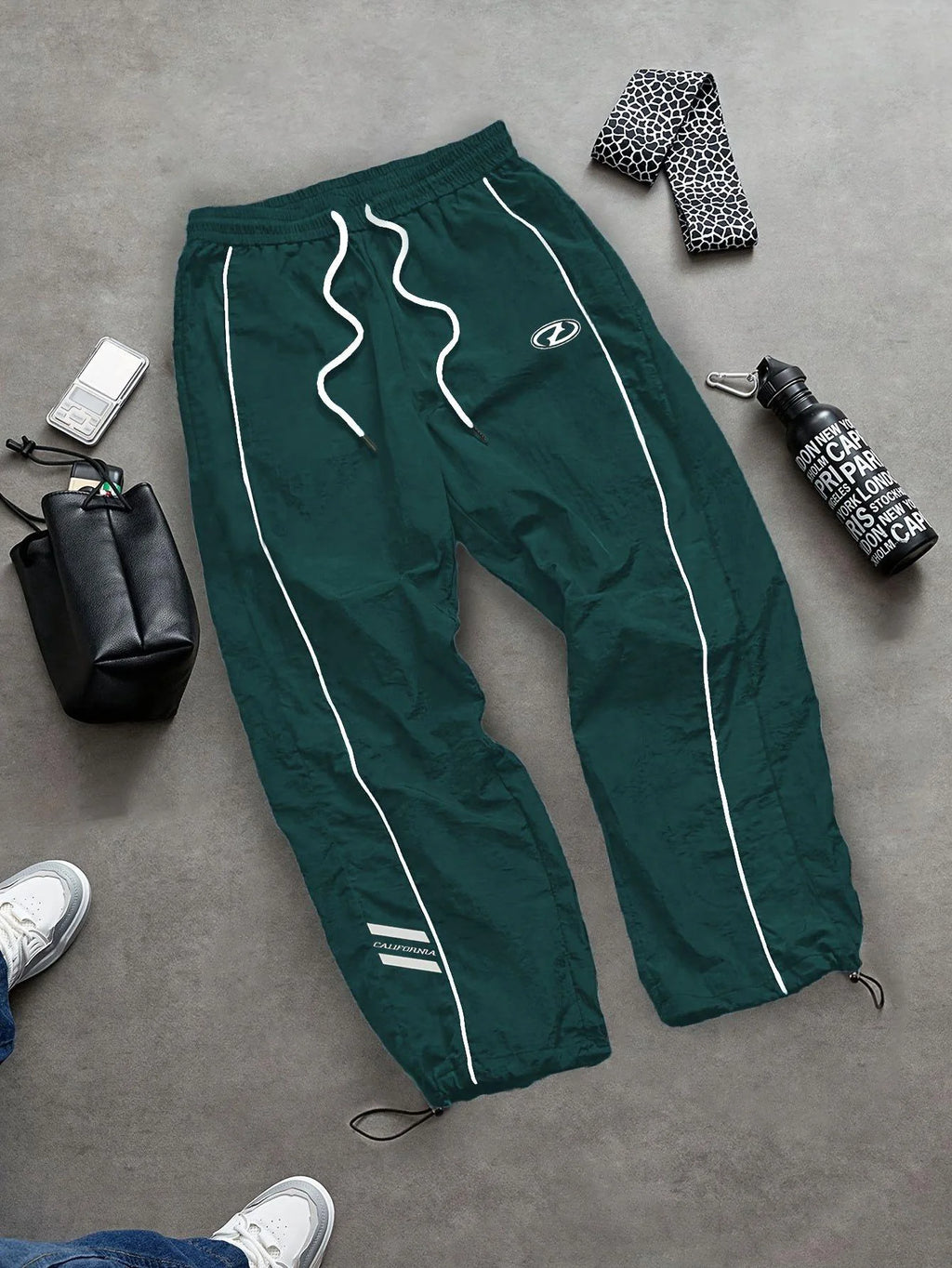 Striped Quick-Dry Joggers