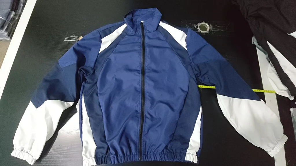 Color-Block Windproof Jacket