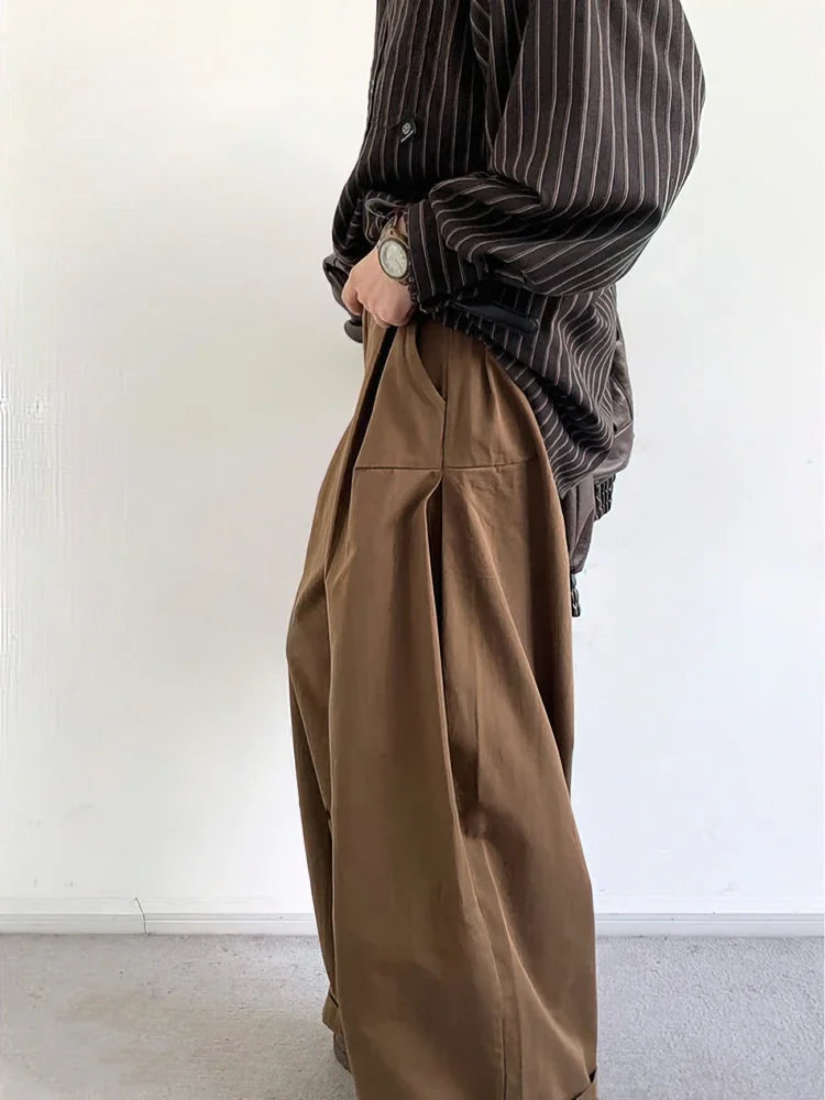 Y2K Wide Leg Suit Pants