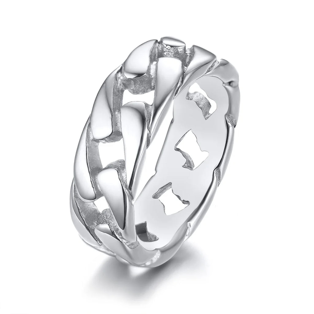 Streetwear steel ring