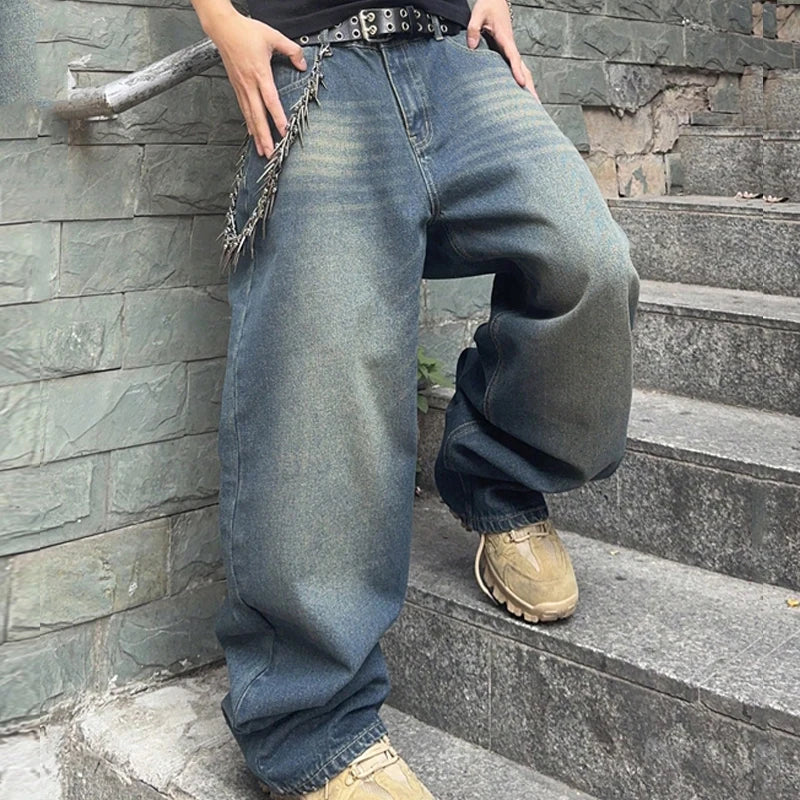 Y2K Stretchy Baggy Jeans