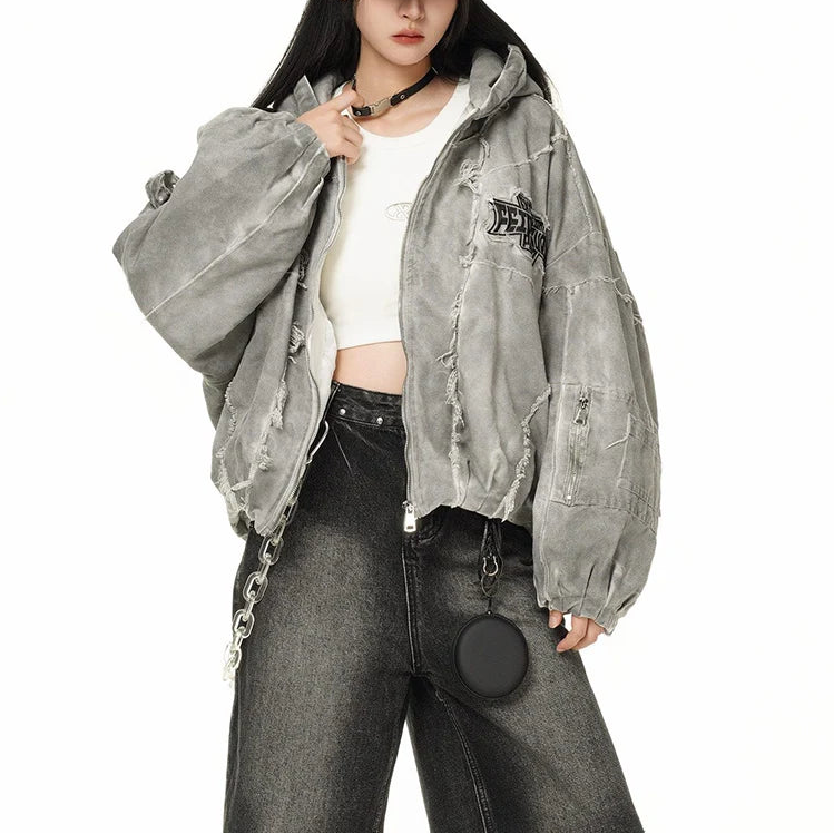 Y2K Retro Cotton Jacket