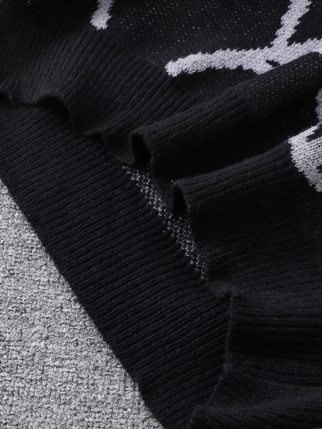 Spider Web Knit Sweater