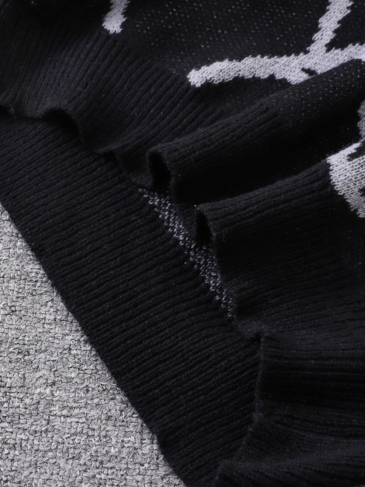 Spider Web Knit Sweater