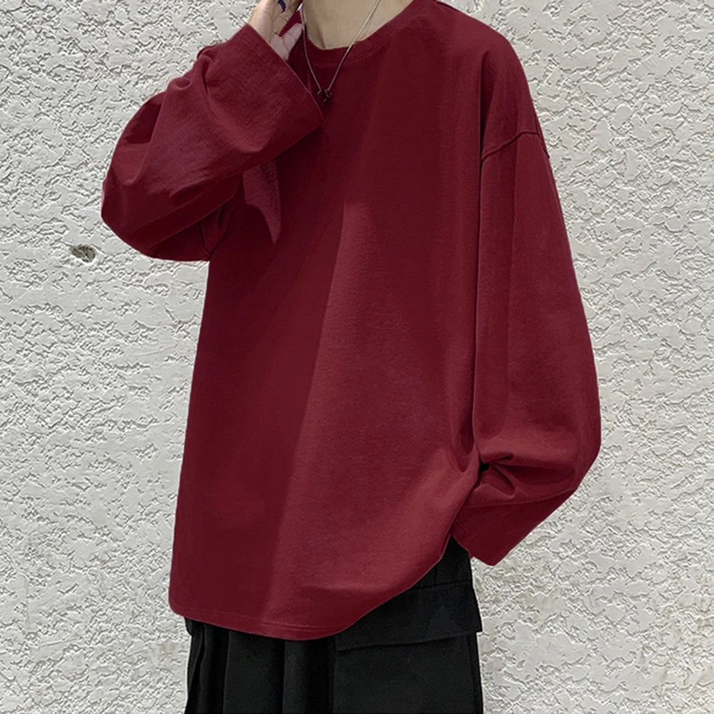 Oversized Cotton Long Sleeve Tee