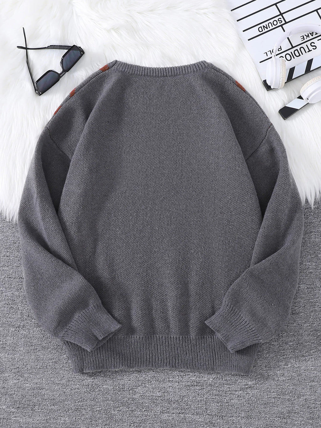 Spider Web Knit Sweater