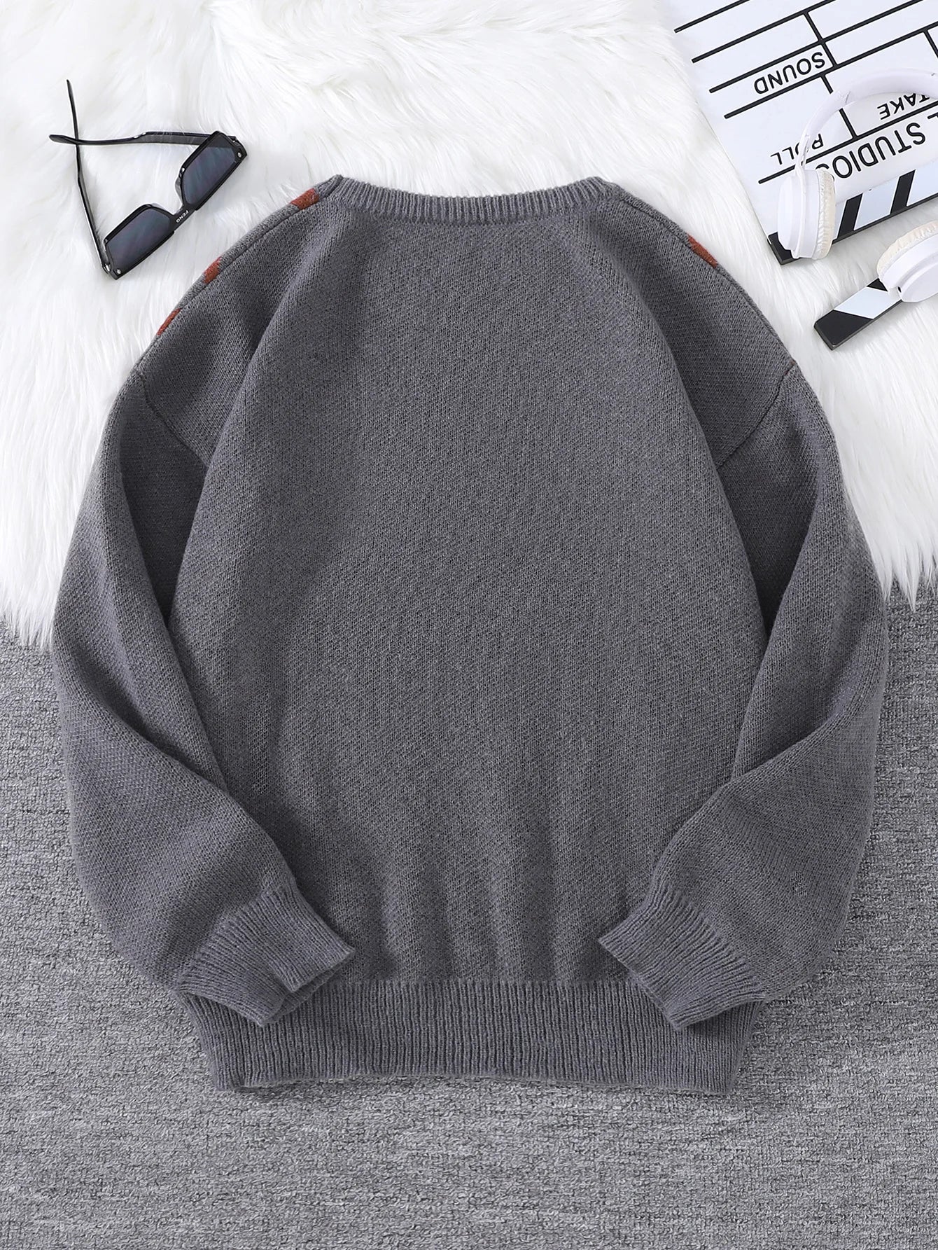 Spider Web Knit Sweater