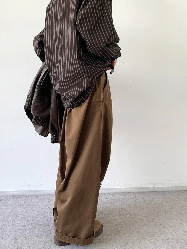 Y2K Wide Leg Suit Pants