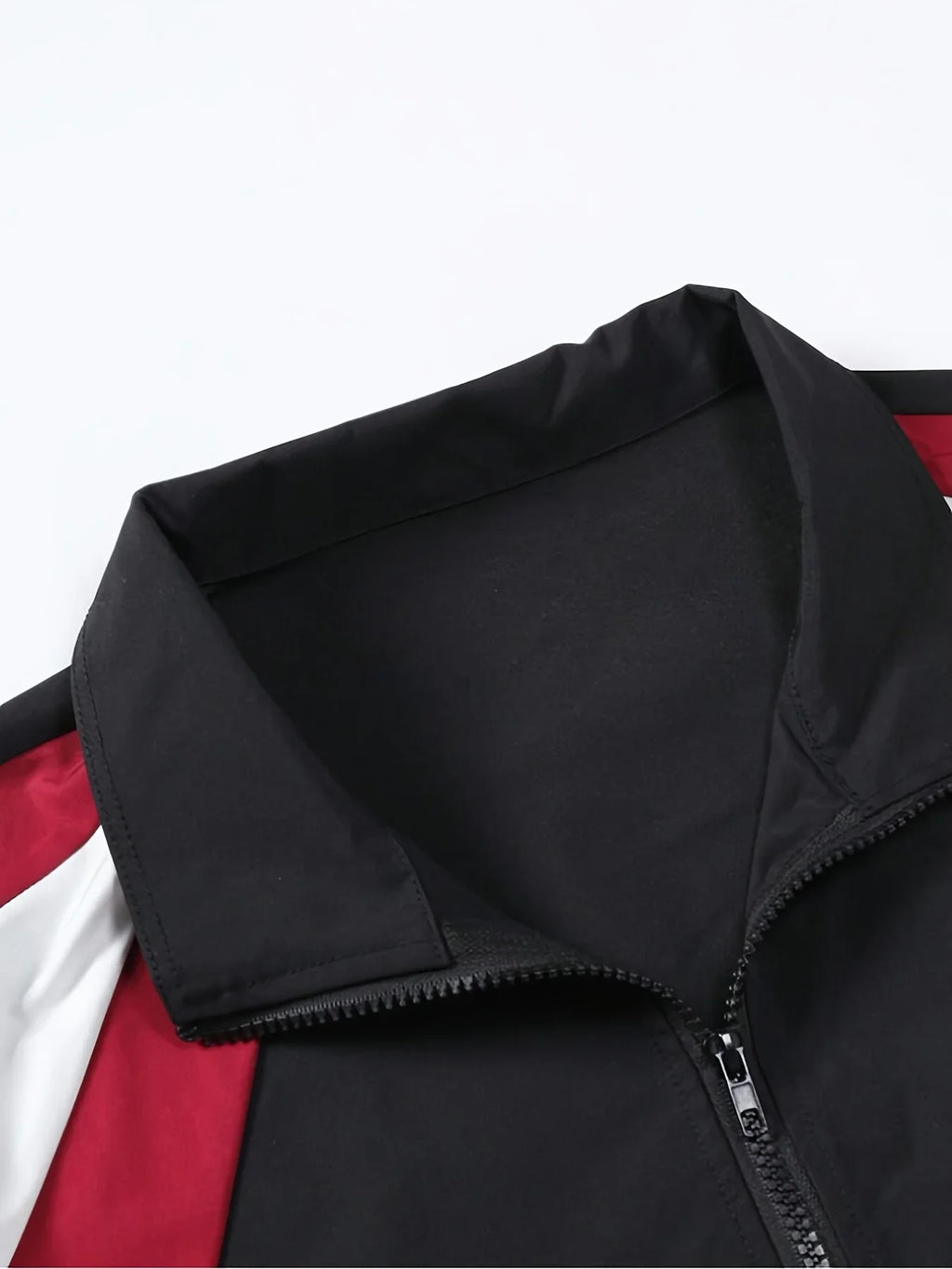 Color-Block Windproof Jacket