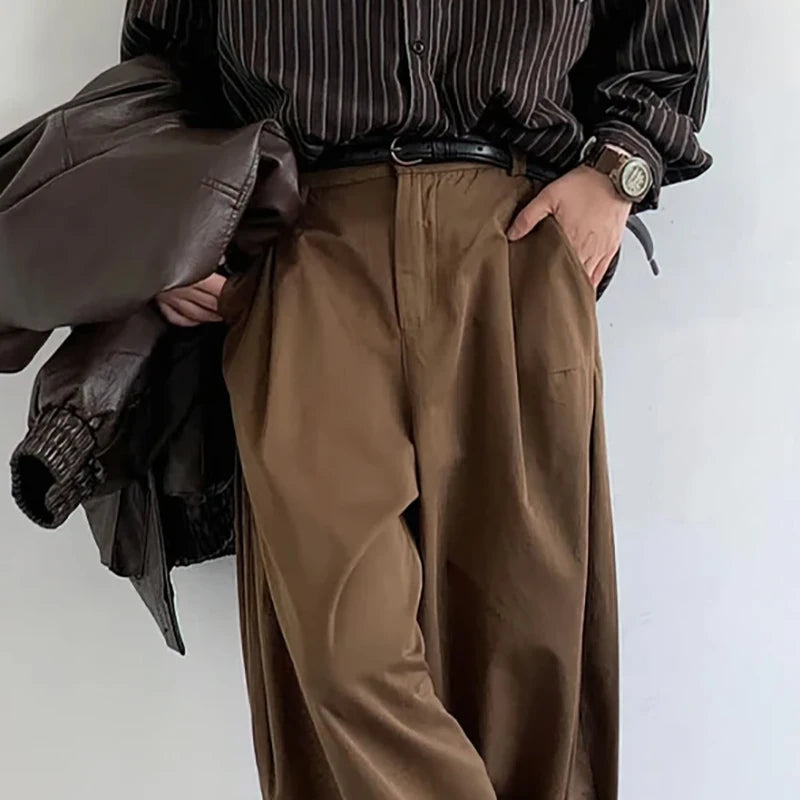 Y2K Wide Leg Suit Pants