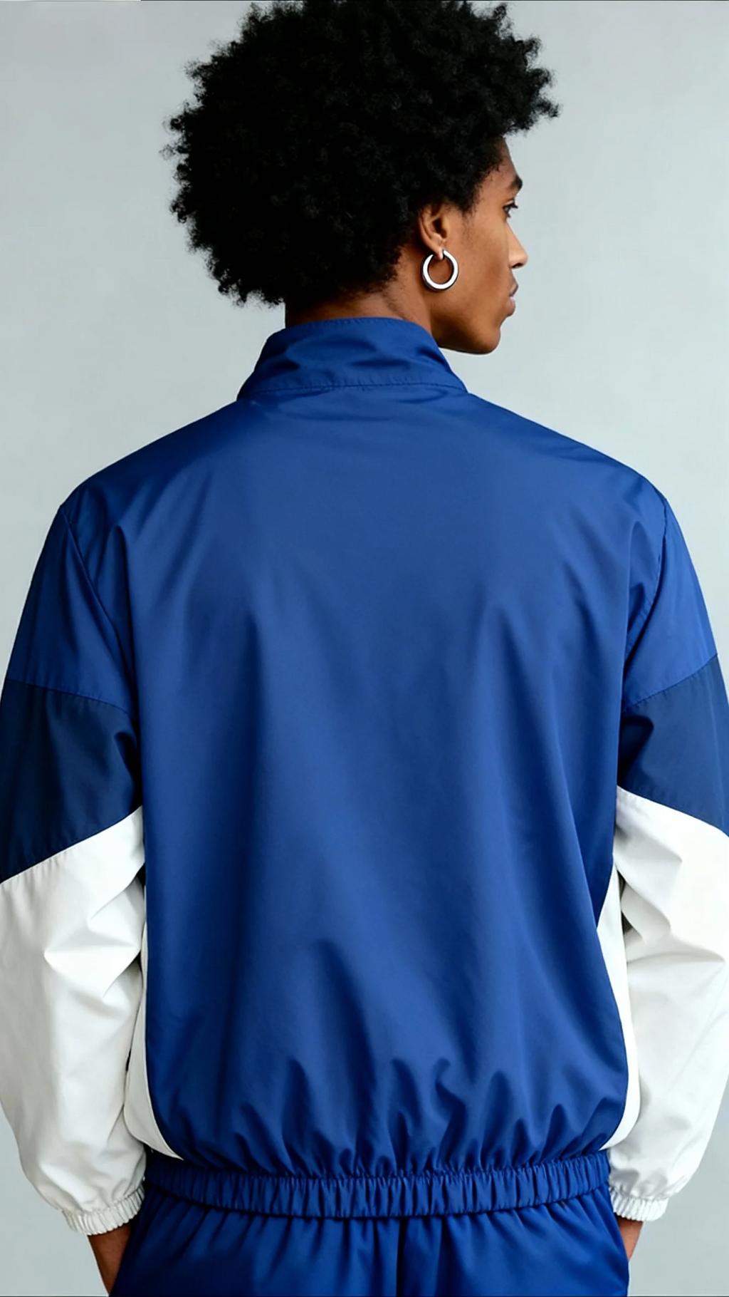 Color-Block Windproof Jacket