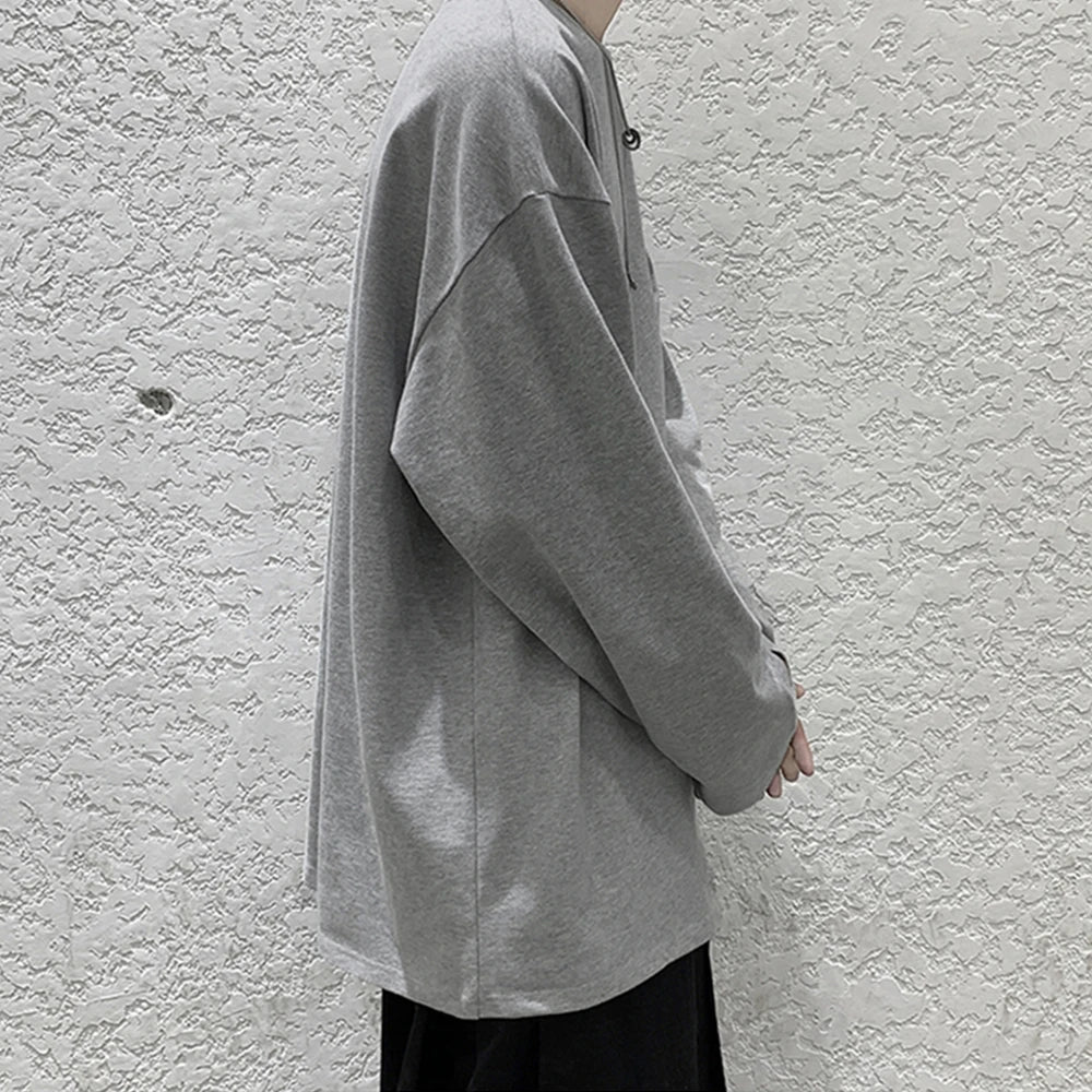 Oversized Cotton Long Sleeve Tee