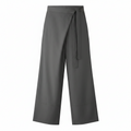 Lace-Up Wide Leg Joggers