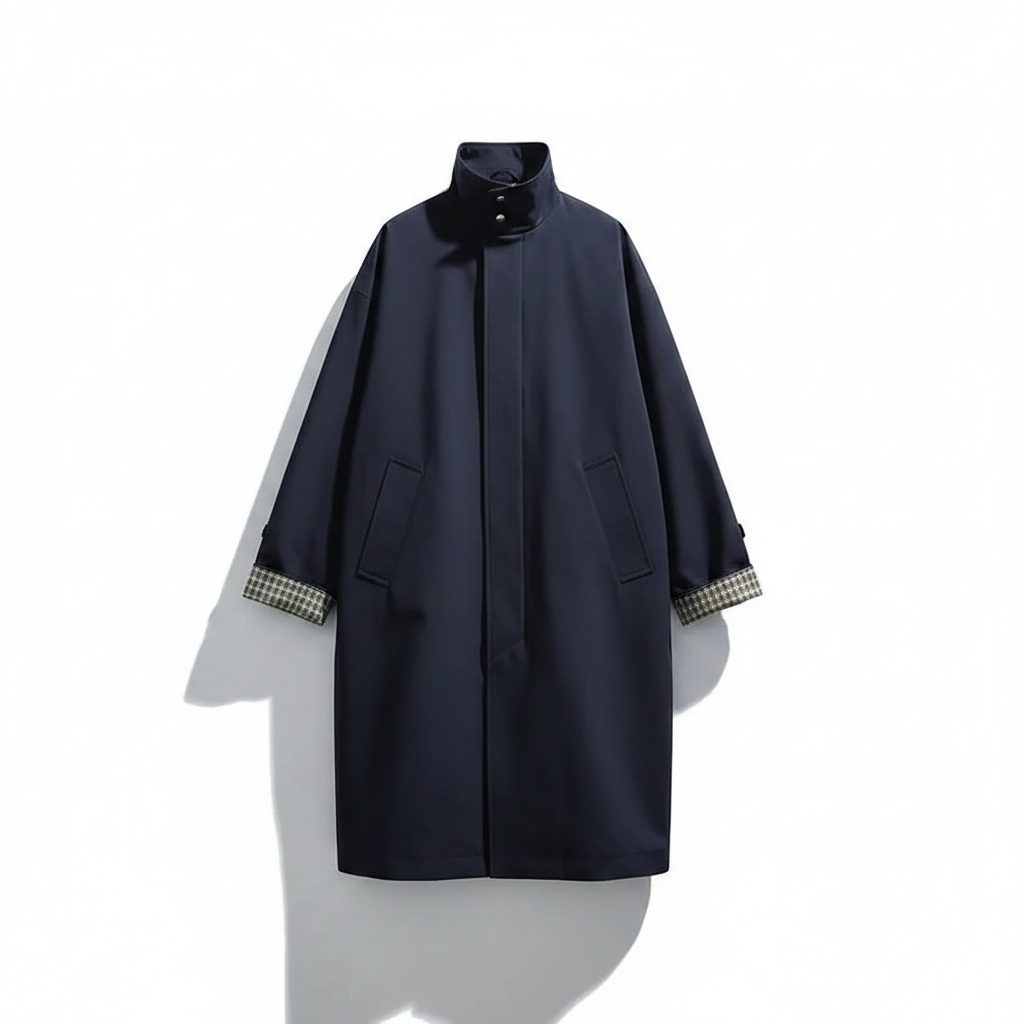 Oversized Long Trench Coat