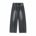 Retro Washed Curved Jeans