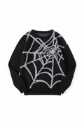 Spider Web Knit Sweater