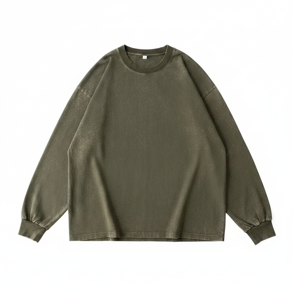Vintage Washed Long Sleeve Tee