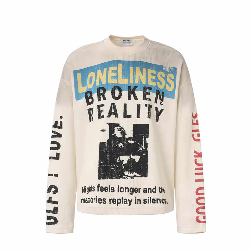 Y2K Oversized Long Sleeve Tee