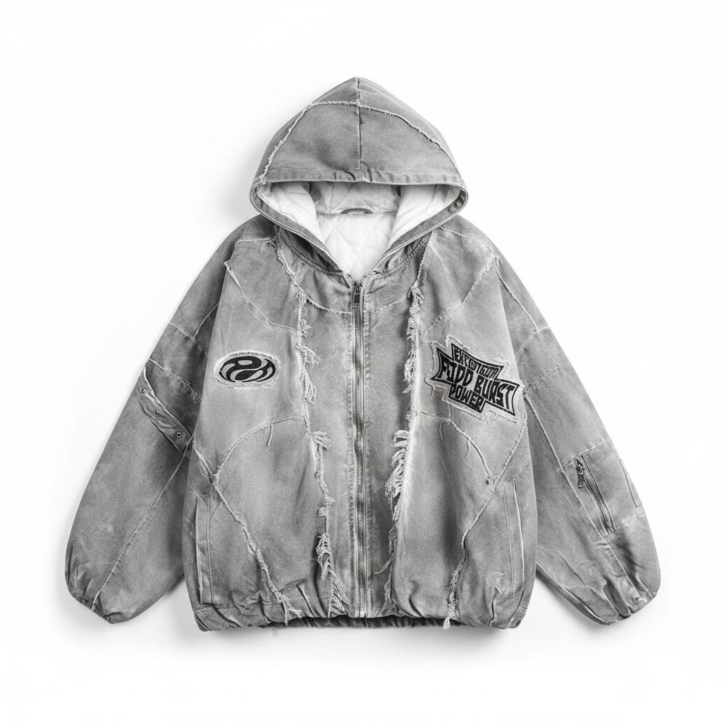 Y2K Retro Cotton Jacket