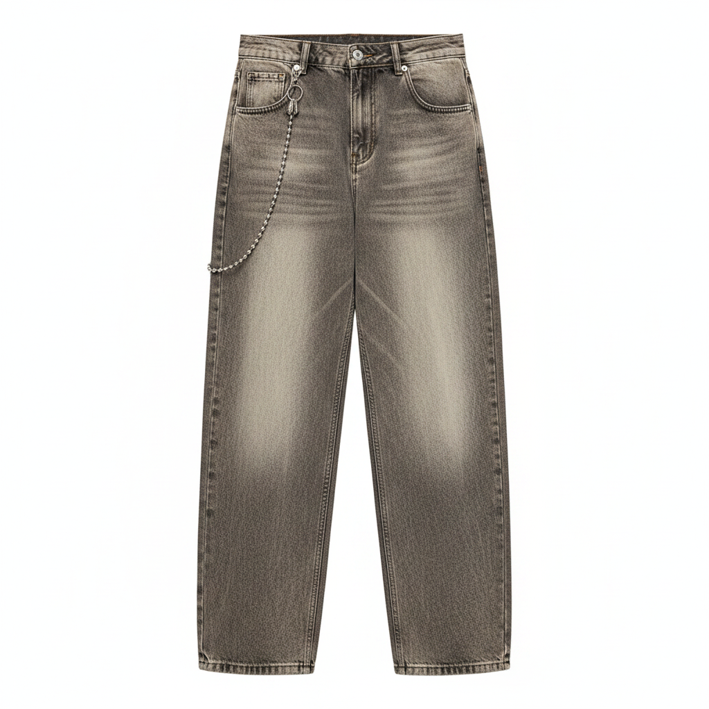 Y2K Stretchy Baggy Jeans